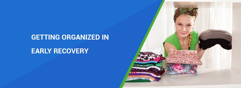 organized your home after recovery
