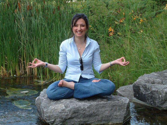 Girl Doing Meditation
