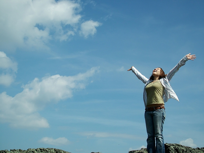 Women Enjoying Freedom