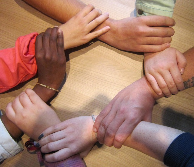 Friends together