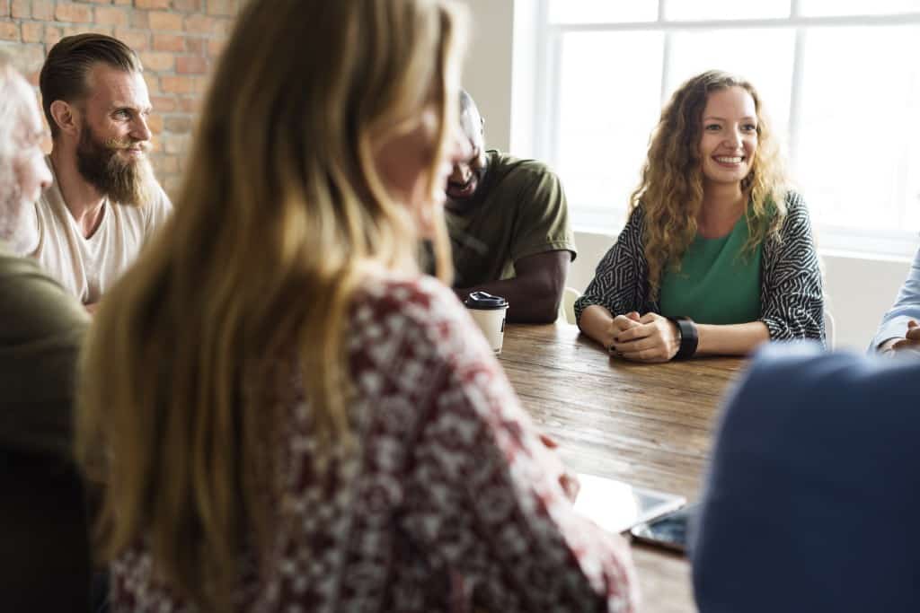 The River Source Group Therapy Session