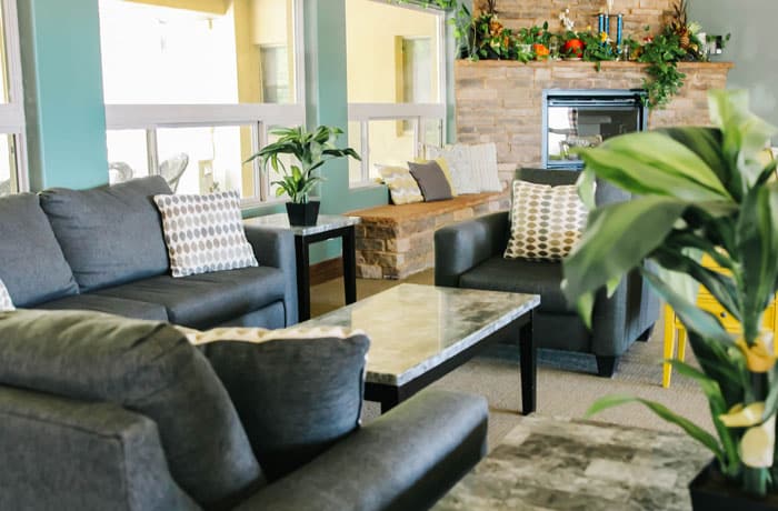 TRS lounge area