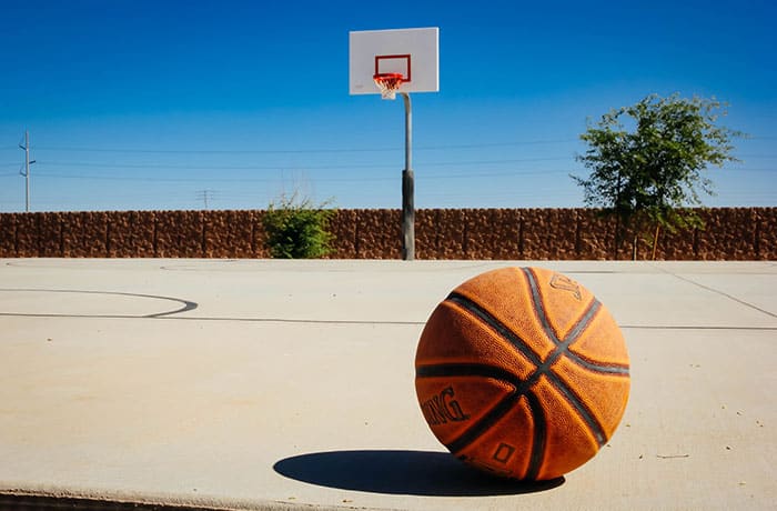 TRS Basketball court